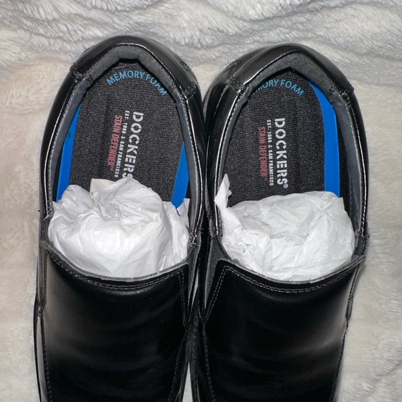 Dockers Mens Size 10 Dress Shoes in Black worn once - Picture 6 of 13